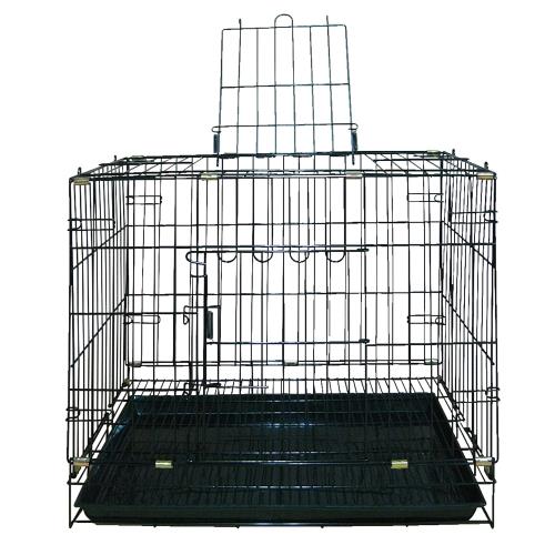 MIT台灣製    高級靜電烤漆摺疊籠2尺  雙門折合式犬貓籠 兔籠