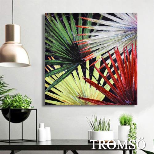 TROMSO-百勝藝術立體抽象油畫_60×60cm  W415