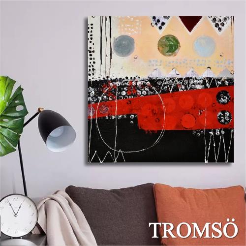 TROMSO-百勝藝術立體抽象油畫_60×60cm  W412