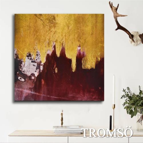 TROMSO-百勝藝術立體抽象油畫_60×60cm  W408
