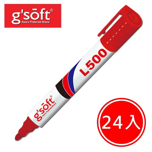 極速gsoft M-GS-L500 粗字白板筆 24入