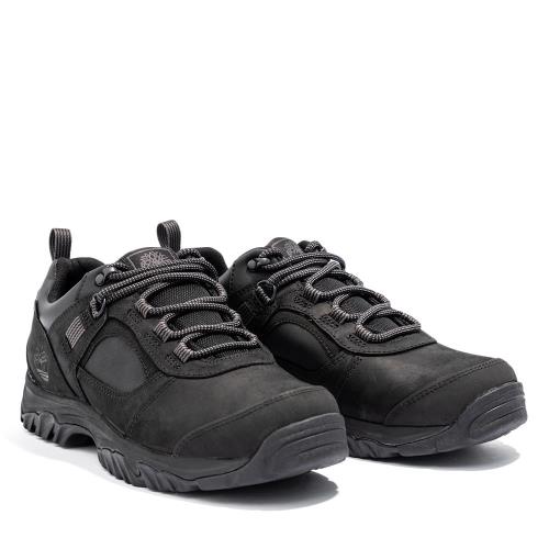 Timberland 男款黑色防水戶外健行鞋A1XDT015