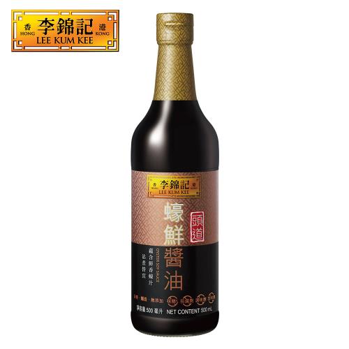 【李錦記】頭道蠔鮮醬油500ml(醬油膏/蠔油)