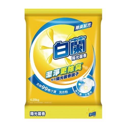 白蘭陽光馨香洗衣粉4.25kg【愛買】