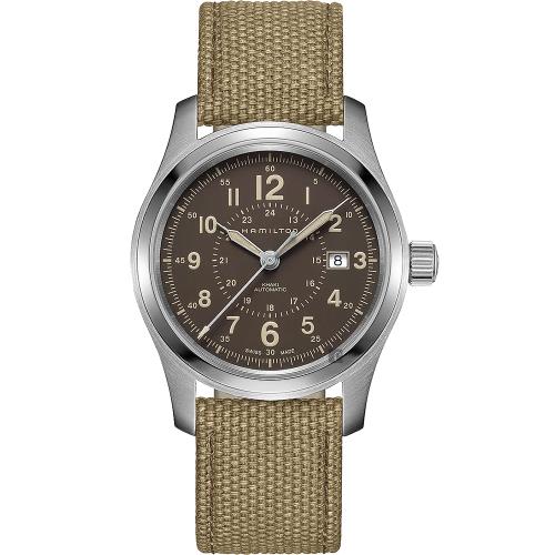 Hamilton 卡其陸軍機械手錶-42mm(H70605993)