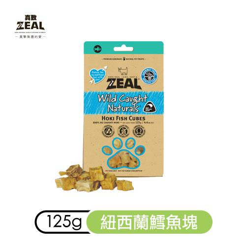 ZEAL真致天然風乾零食-紐西蘭鱈魚塊125g_(狗零食) 