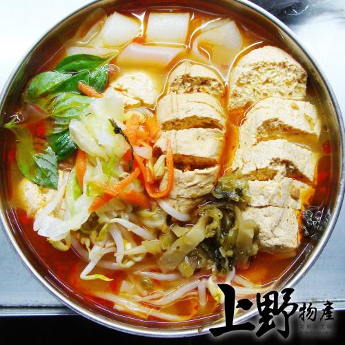 【上野物產】傳統香濃麻辣臭豆腐（500g±10%/固形物200g/包）x6包