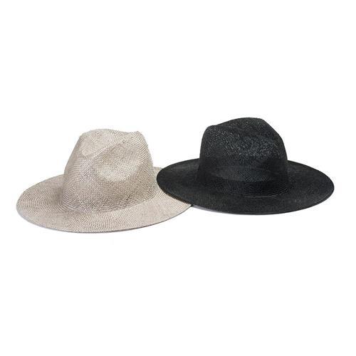 【米蘭精品】草帽爵士帽-簡約加大頭圍劍麻男女帽子2色74bw28