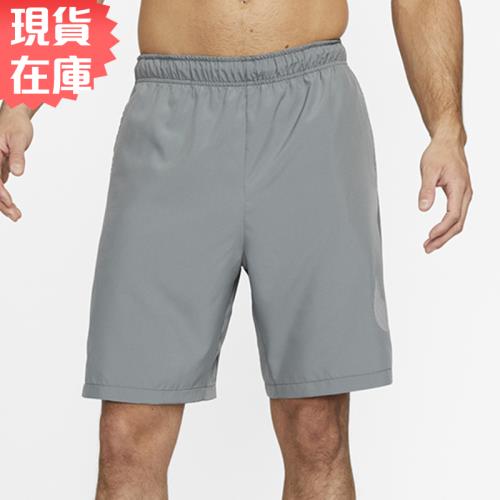 Nike 男 短褲 運動 慢跑 9吋 Dri-FIT 口袋 灰 DQ4800-084
