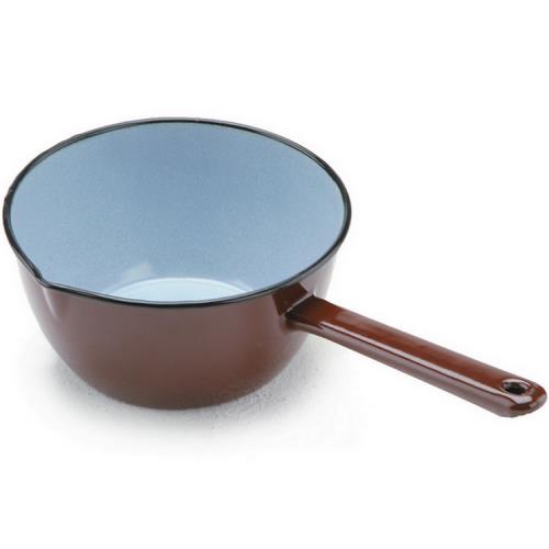 《IBILI》琺瑯牛奶鍋(棕12cm)