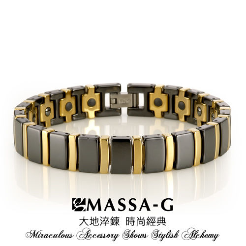 MASSA-G Deco系列【暗黑風華】陶瓷手環