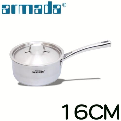 《armada》-伊麗莎白複合金單柄湯鍋含蓋(16CM)AME16071