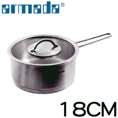《armada》簡約複合金單柄18CM湯鍋(AMG-1809)