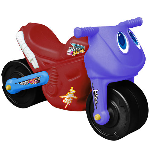 寶貝樂-小爵士摩托車造型學步助步車(紅)
