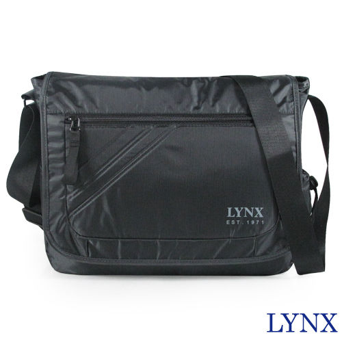 【Lynx】千鳥格輕量系掀蓋休閒側背包(兩色)