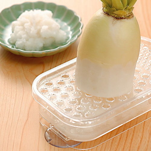 日本製造inomata吸盤固定蔬果研磨盒2入裝