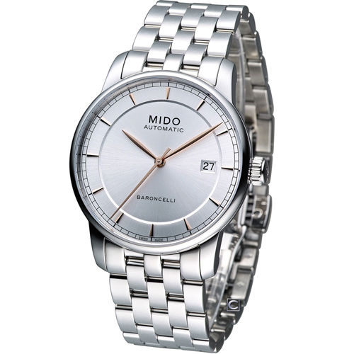 MIDO Baroncelli 永恆系列復刻紳士腕錶  M8600.4.10.1