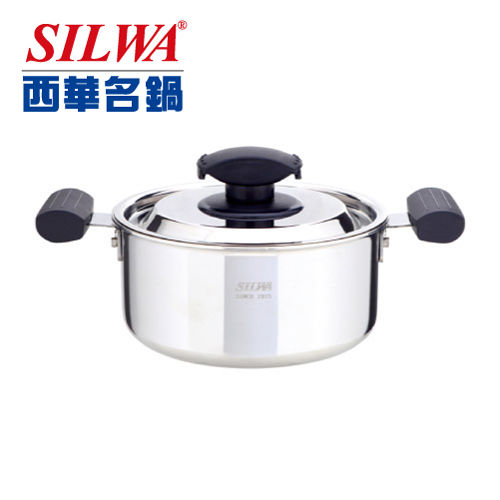 《西華SILWA》極光複合金湯鍋18CM