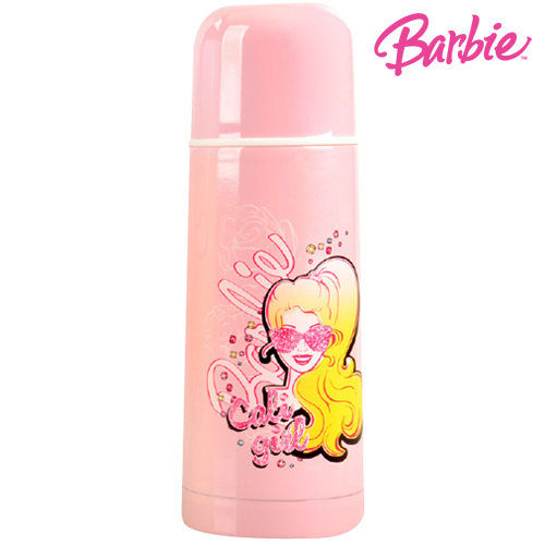 《BARBIE》甜美芭比保溫瓶 350ml (粉色) 1入