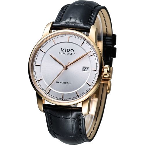 MIDO Baroncelli 永恆系列復刻紳士腕錶 M86003104