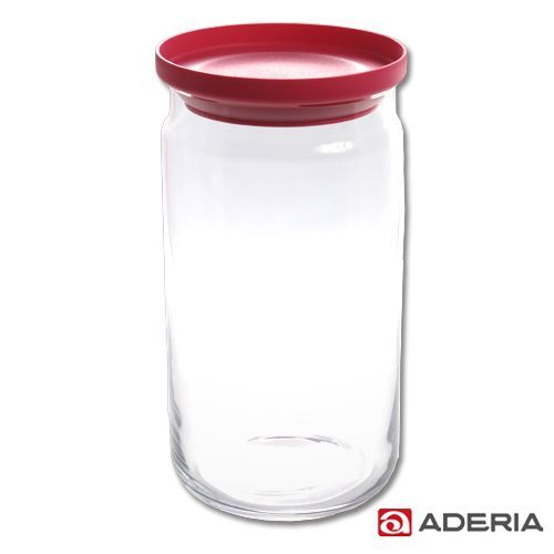 【ADERIA】日本進口堆疊收納玻璃罐1090ml(3色)