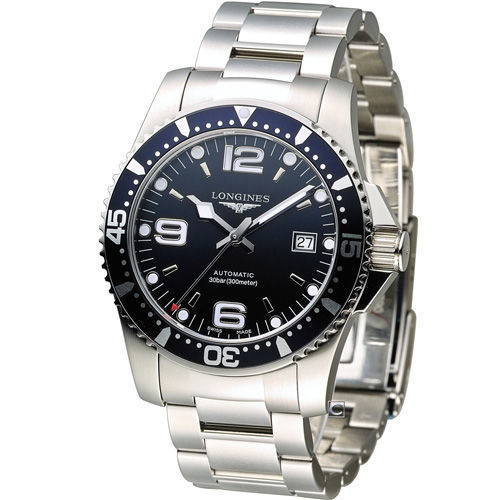 LONGINES 水鬼系列自動機械 潛水腕錶 L36424966/41mm