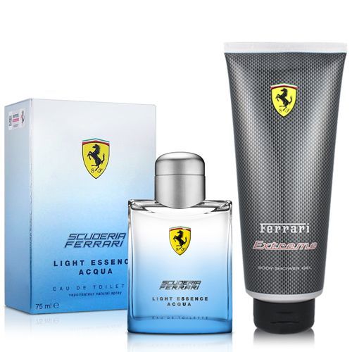 Ferrari法拉利 水元素中性淡香水(75ml)-送法拉利沐浴膠(400ml)