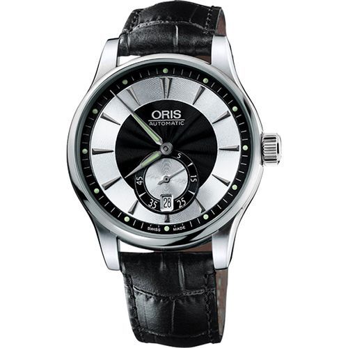 ORIS Artelier 小秒針經典機械腕錶0162375824054-0752171FC 