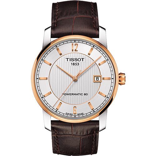 TISSOT T-Classic Powermatic 80【鈦】機械腕錶T0874075603700 