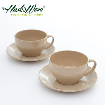 【美國Husks ware】稻殼天然無毒環保咖啡杯(2入組)