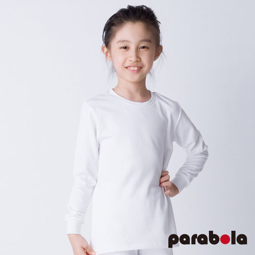 3M Parabela發熱衣 兒童 白色