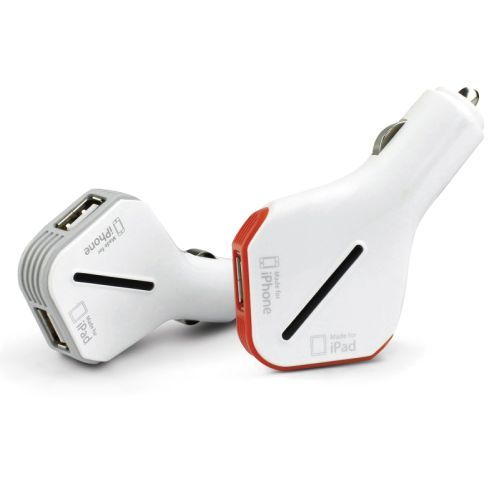 YARK iPhone/iPad雙USB車用充電器