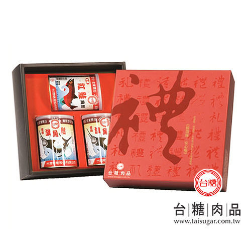 台糖 魚鬆禮盒6盒(鮭魚鬆X1+旗魚鬆X2)