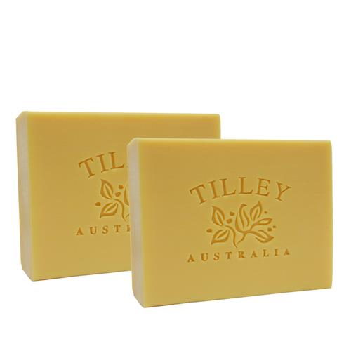 Tilley百年特莉 大溪地素馨花香氛蔬果皂100gx2