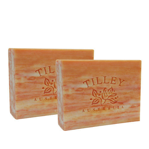 Tilley百年特莉 橙花香氛蔬果皂100gx2