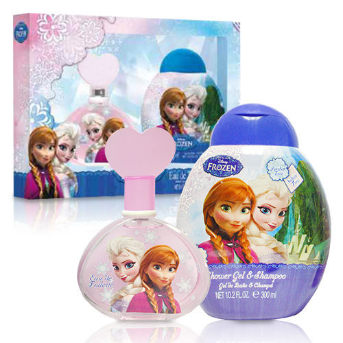 Disney Frozen 冰雪奇緣 淡香水禮盒 (淡香水 100ml / 沐浴洗髮精300ml)