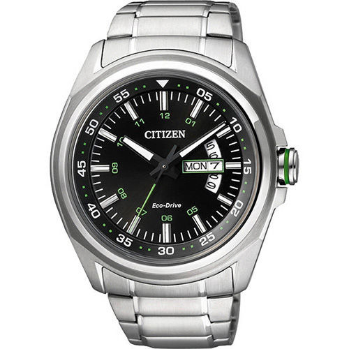CITIZEN Eco-Drive 光動能空間飆速時尚腕錶-黑x銀/43mm AW0020-59E