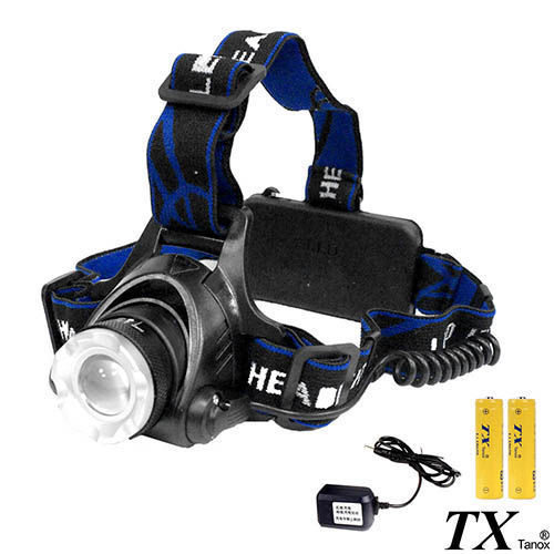 【特林TX】美國CREE T6 LED 無段前後變焦照明頭燈(HD-T6K-2)