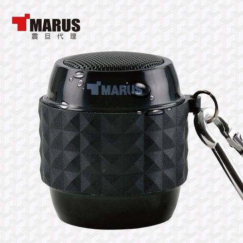 MARUS馬路 NFC迷你戶外型防潑水藍牙喇叭+免持通話(MSK-88-BK)