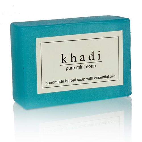 【印度Khadi】草本薄荷手工精油香皂(6入特惠組)