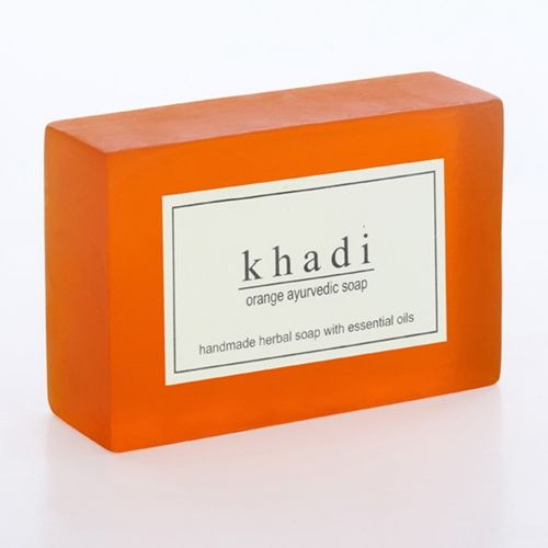 【印度Khadi】草本香橙手工精油香皂(6入特惠組)
