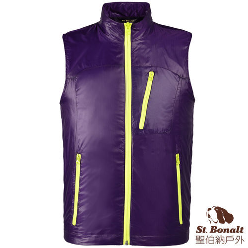 【聖伯納 St.Bonalt】男-iPad袋多功能智慧衣-紫色(4122)