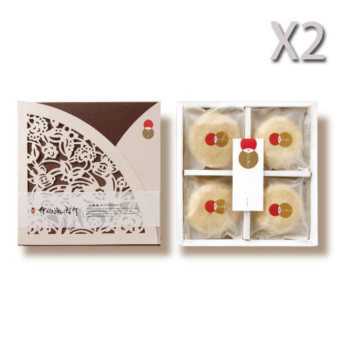 什倆漉餅行-小酥餅X2盒(奶油 8入/盒)