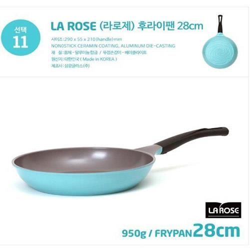 【韓國Chef Topf】 玫瑰鍋LA ROSE系列28公分不沾平底鍋FP-28