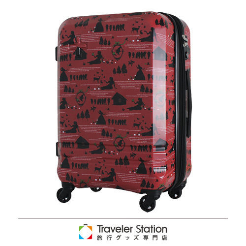 《Traveler Station》HAPI+TAS 22吋擴充圍拉桿箱-247紅色白雪公主