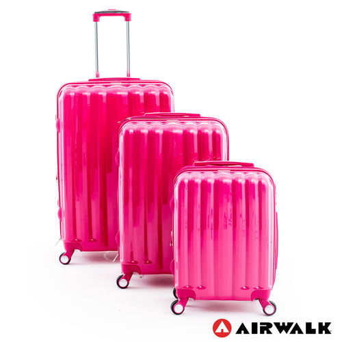 AIRWALK - AW01經典花學系行李箱組19+24+28吋 三箱組