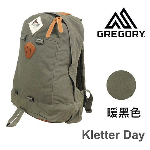 【美國Gregory】Kletter Day日系休閒後背包19.7L-暖黑色