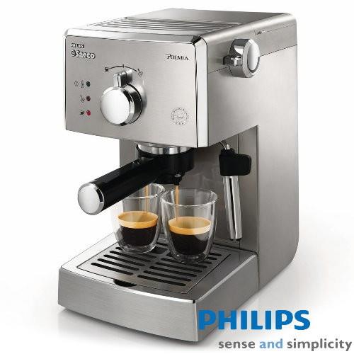 PHILIPS飛利浦 Saeco 家用半自動義式咖啡機HD8327/HD-8327(加贈咖啡豆)