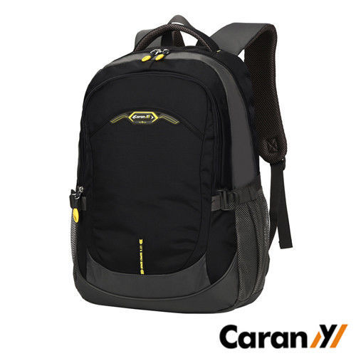 【AOU微笑旅行】CARANY英雄系列 電腦後背包 後背包(黑色58-0005)