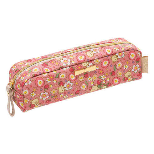 San-X 懶妹的草苺花系列防水筆袋包